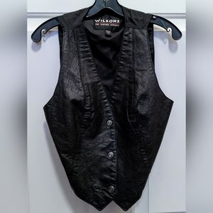 "WILSONS" Women's Leather Vest, size L